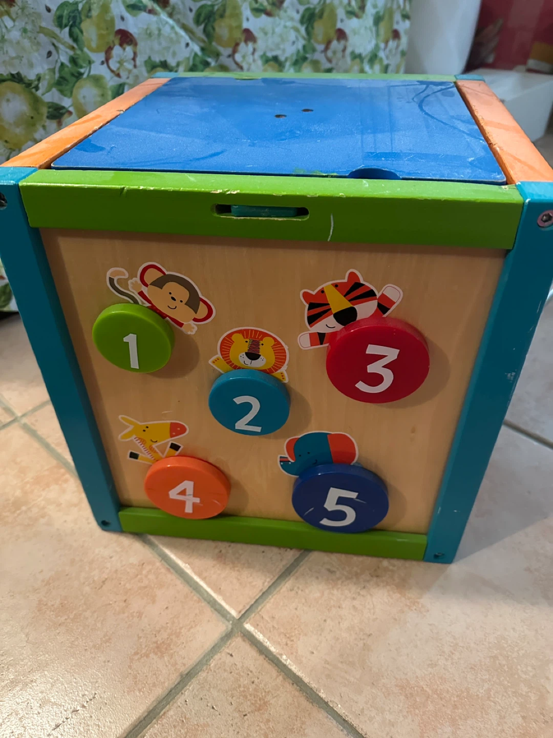 Wooden Activity Cube Toy - photo 4