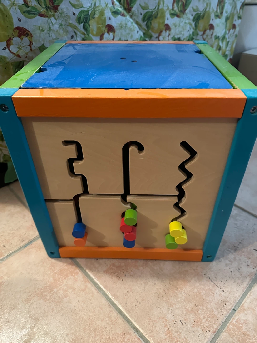 Wooden Activity Cube Toy - photo 3