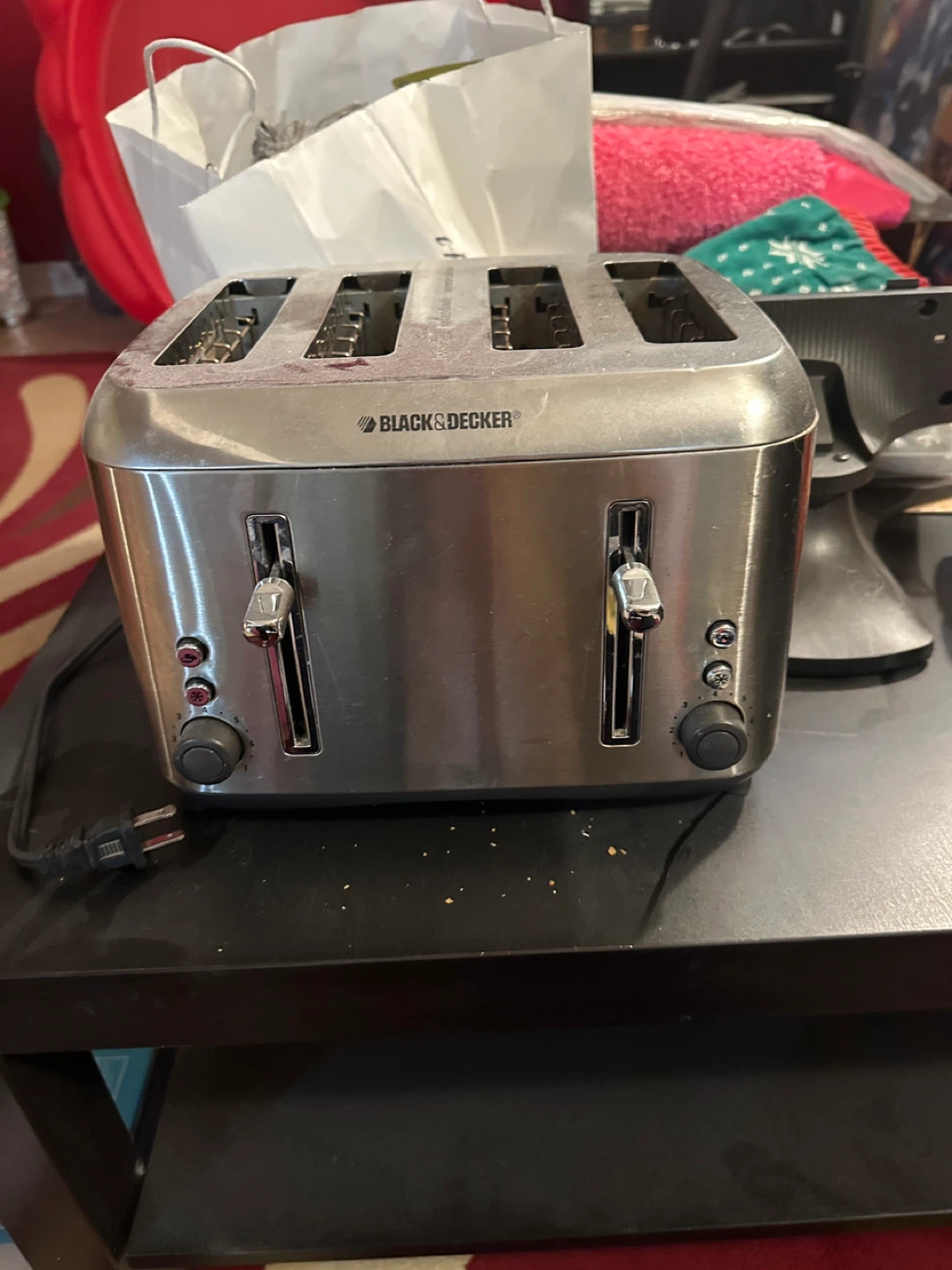 BLACK+DECKER 4-Slice Toaster