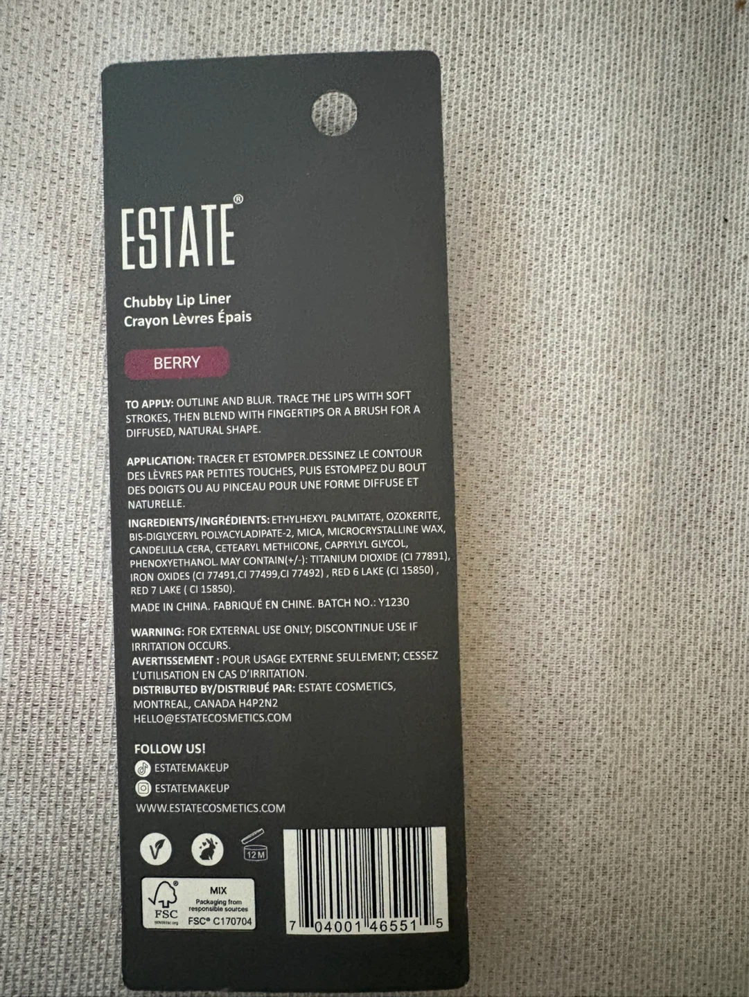 Estate chubby lip liner- New, Free - photo 4