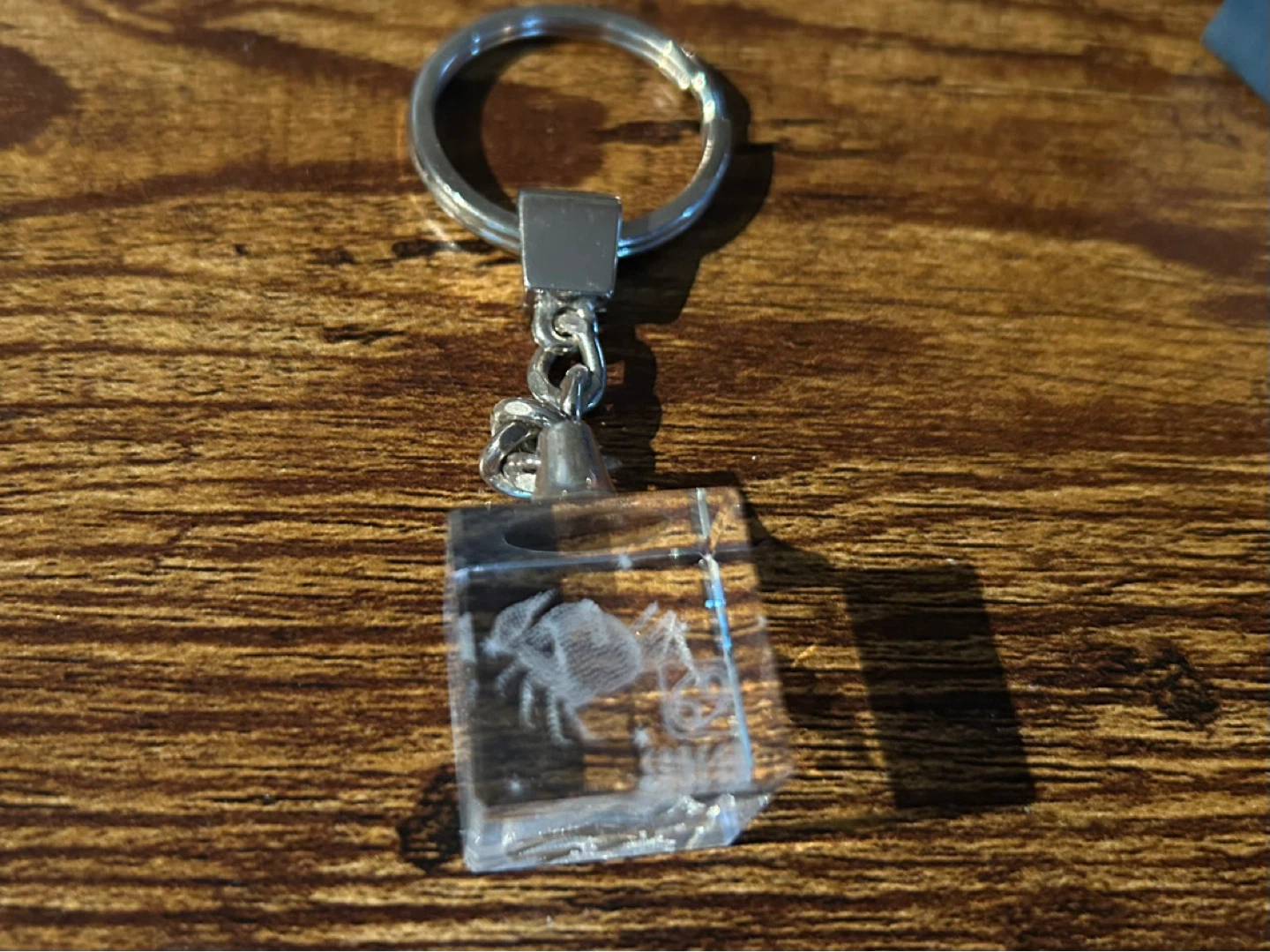 Crystal Keychain from Malaysia astrological cancer Design
