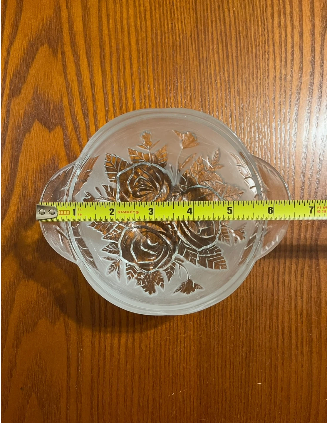 VINTAGE KIG MALAYSIA GLASS CANDY DISH - photo 3