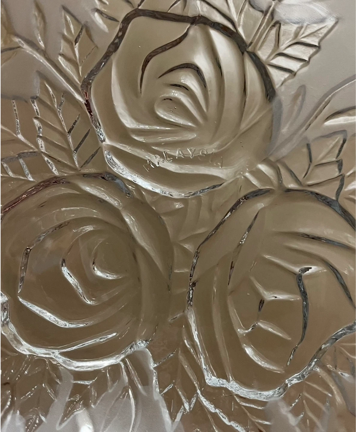 VINTAGE KIG MALAYSIA GLASS CANDY DISH - photo 5