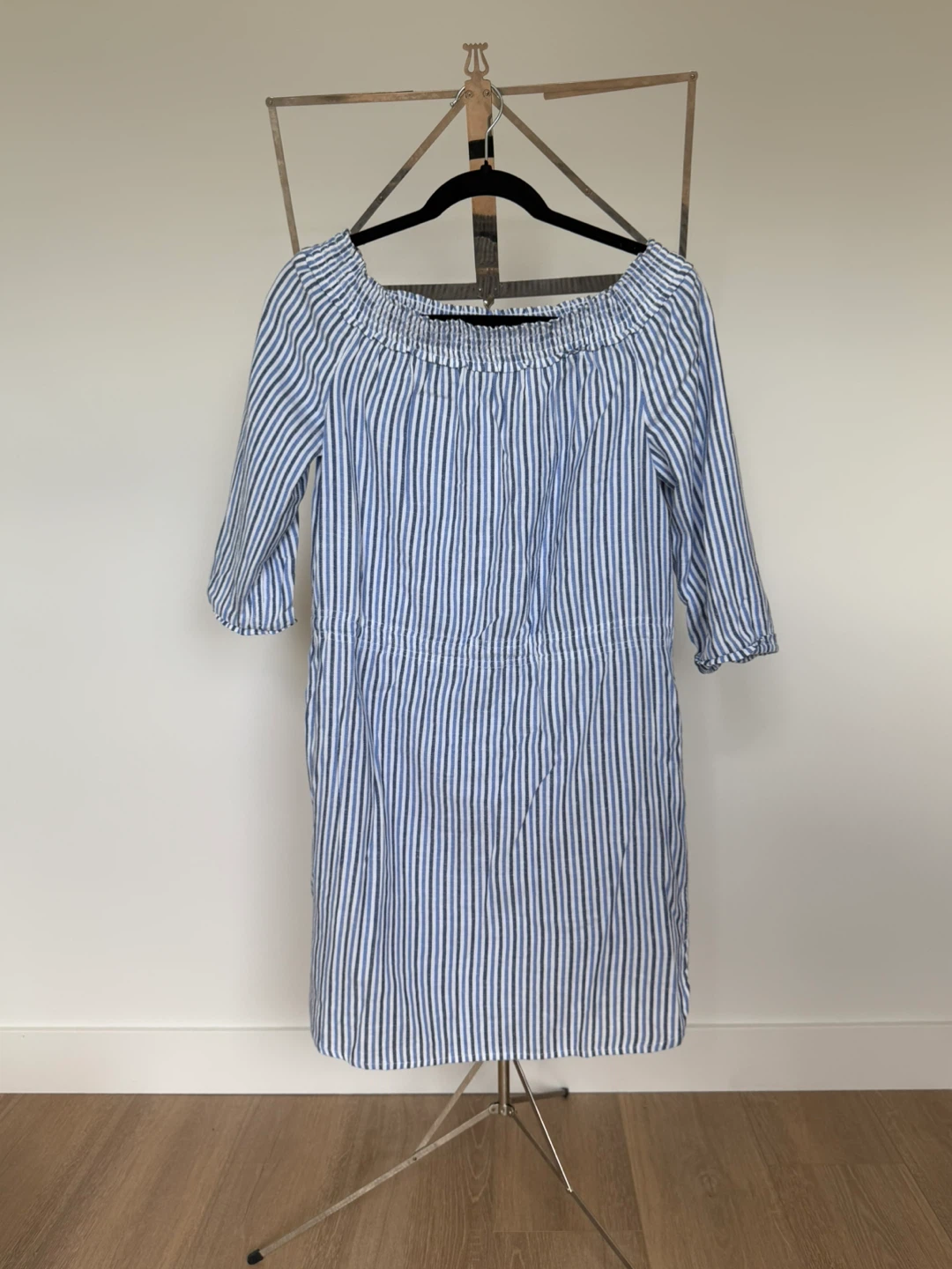 TOMMY HILFIGER Striped Off-Shoulder Dress - photo 2