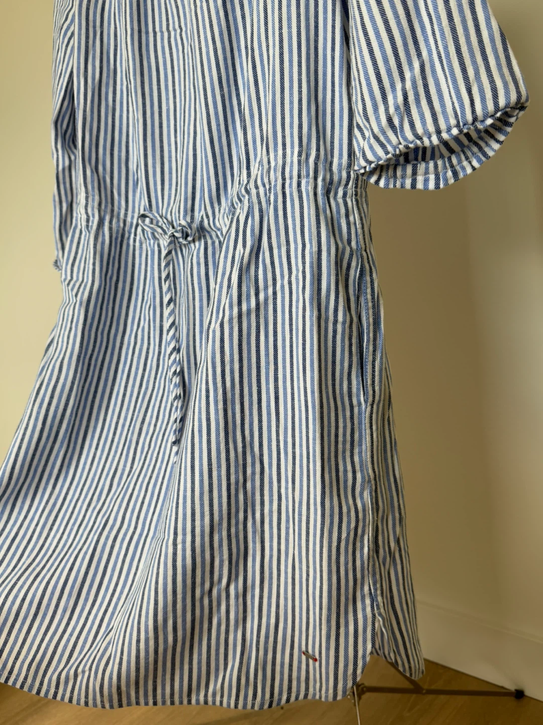 TOMMY HILFIGER Striped Off-Shoulder Dress - photo 3