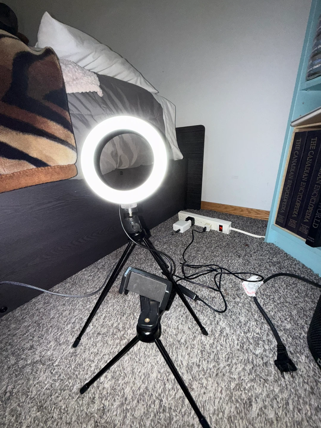 LED Ring Light with Tripod and Phone Mount - photo 3