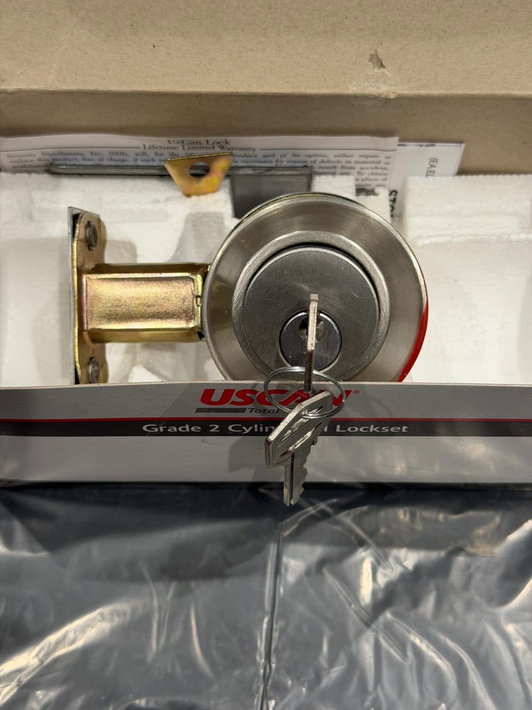USCAN Grade 2 Cylinder Lockset
