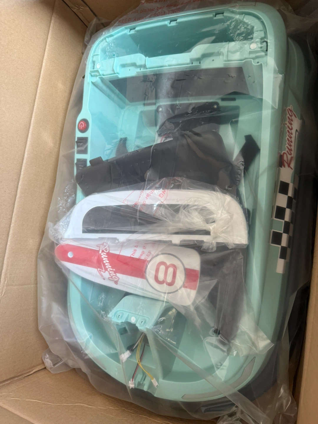 Battery Operated Ride On Car - Blue