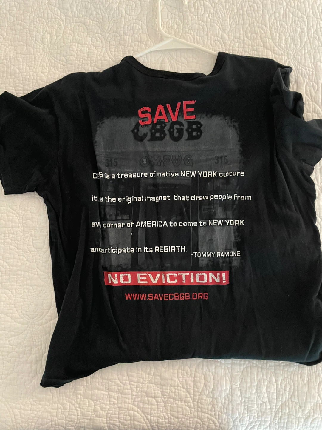 Very rare “save CBGB” T-Shirt - photo 4