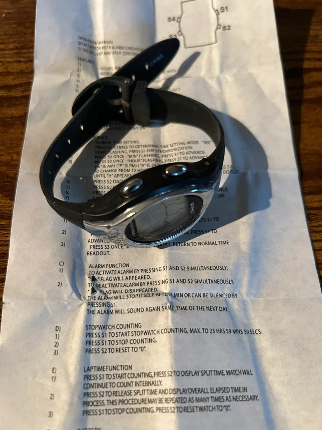 Waterproof Sport Digital Watch - photo 3