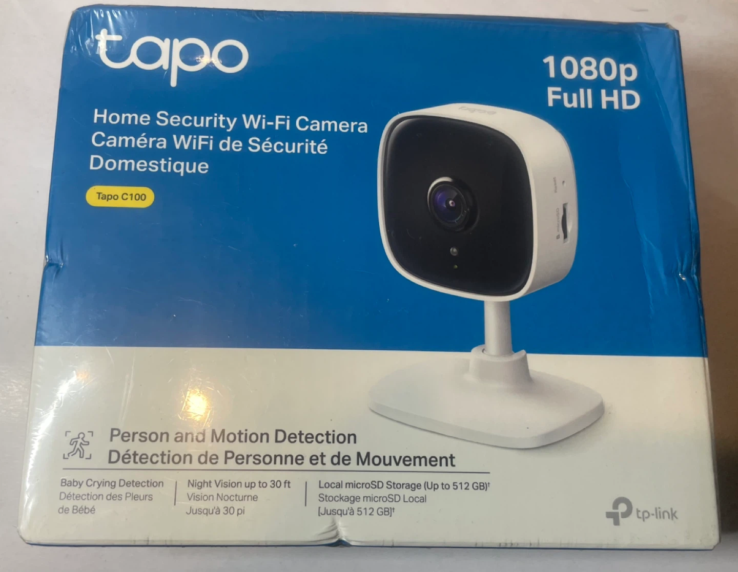 Tapo C100 1080p Full HD Home Security Wi-Fi Camera