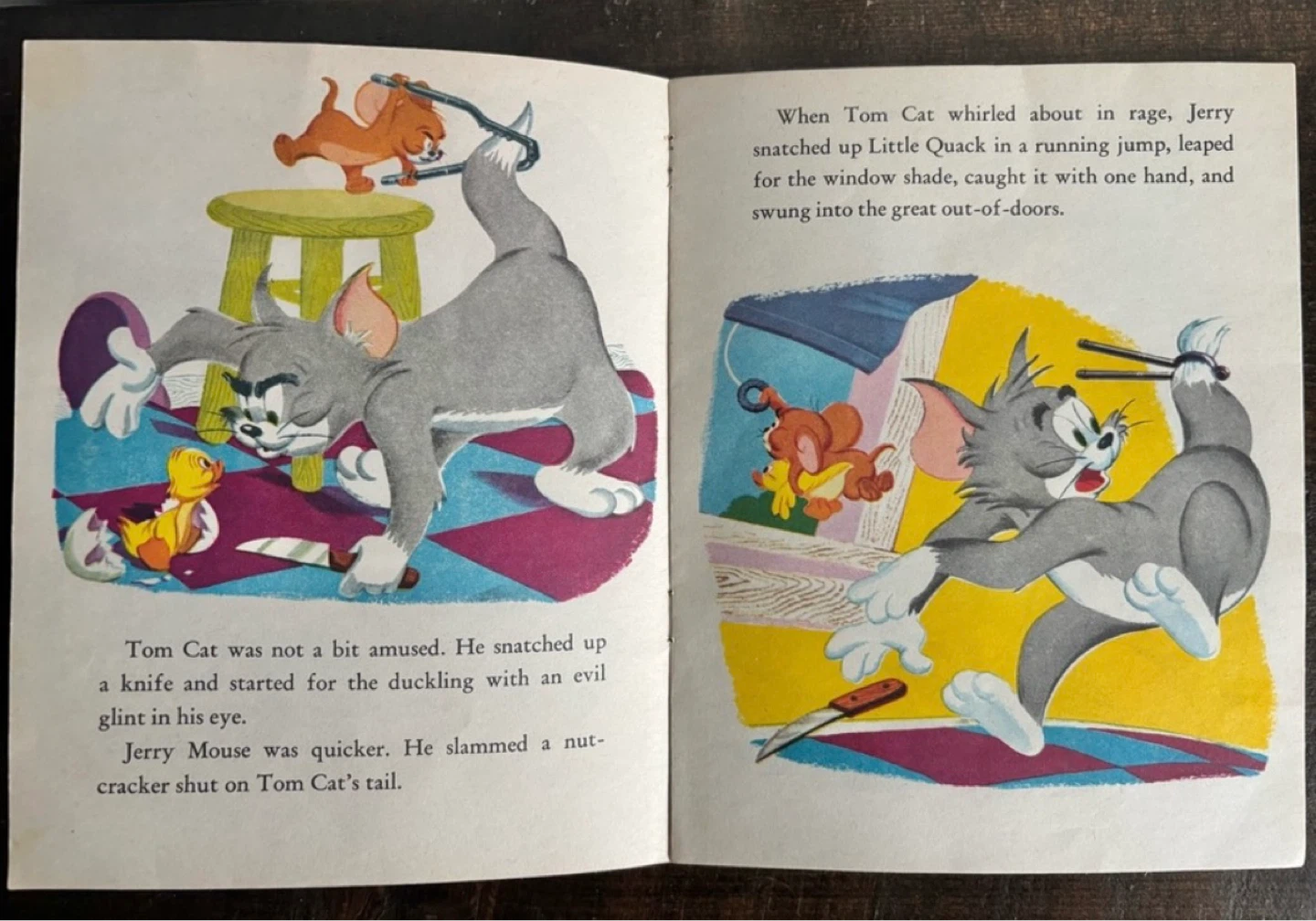 ⚽️MGM's Tom and Jerry meet Little Quack Golden Pleasure Book - photo 5