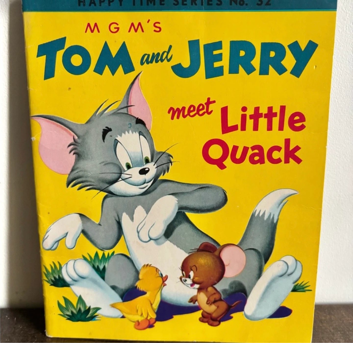 ⚽️MGM's Tom and Jerry meet Little Quack Golden Pleasure Book