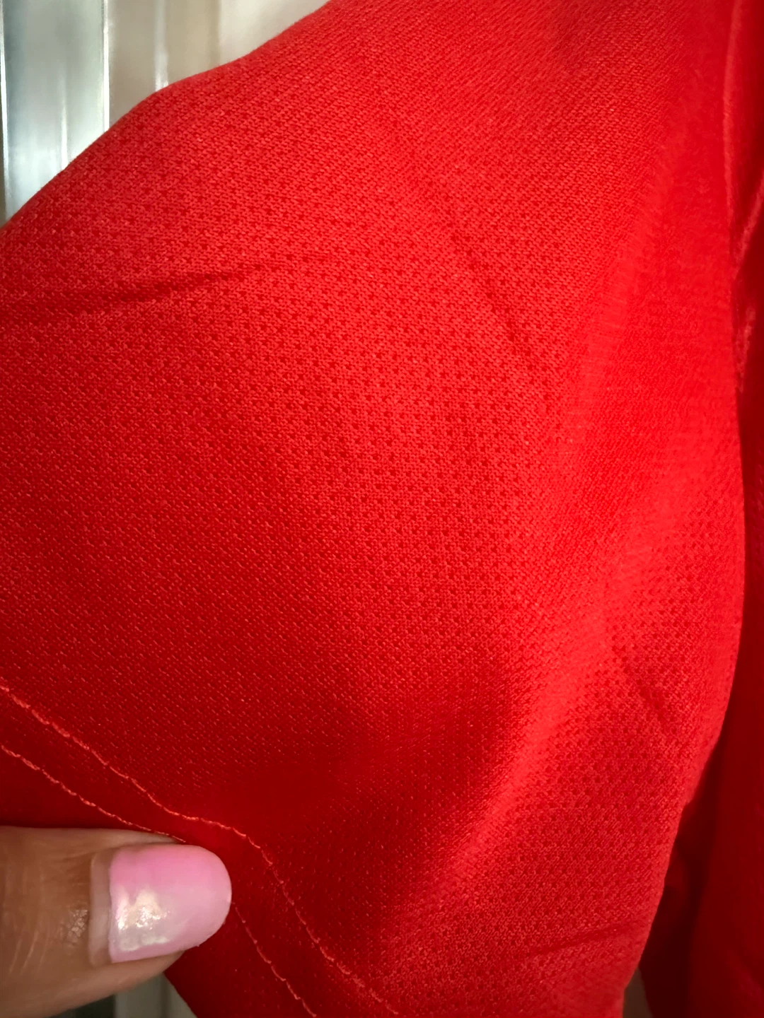 Red T-Shirt Size L ⚽ - photo 3