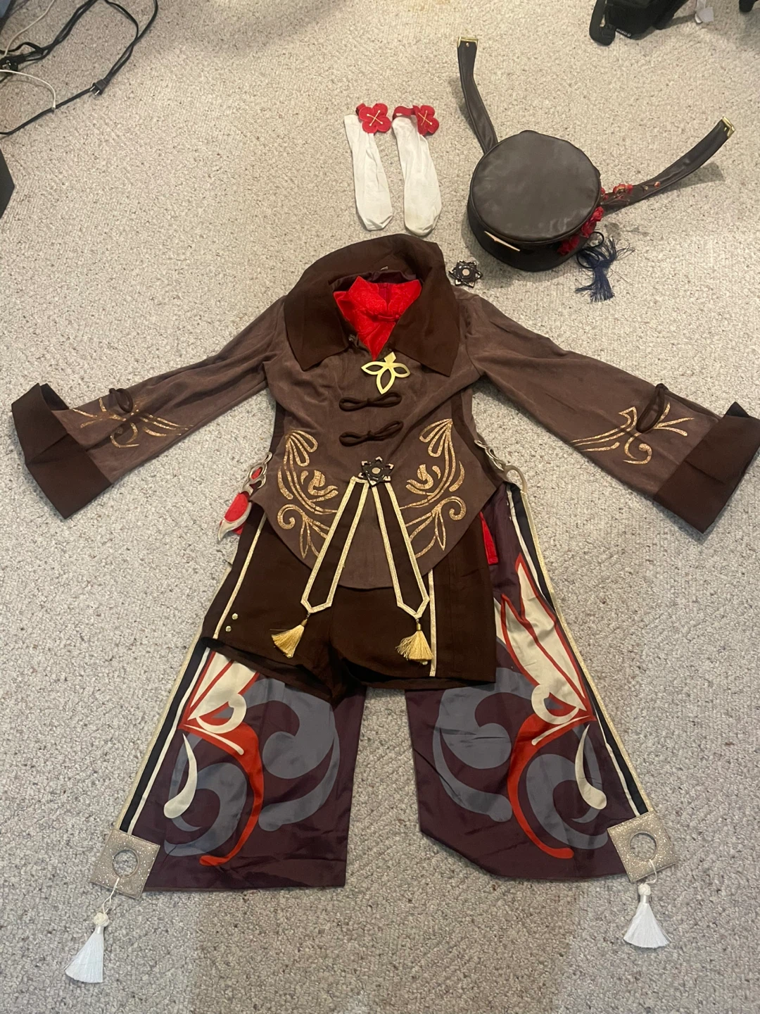 Genshin Impact Hu Tao Cosplay Costume