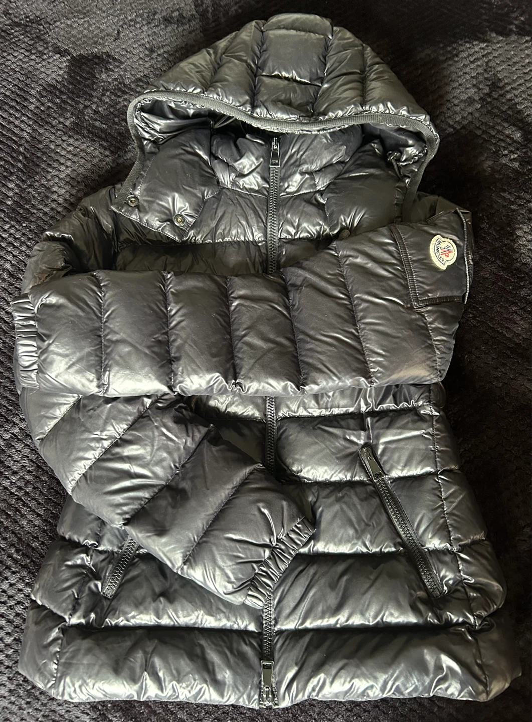 Authentic Woman’s Moncler Black Puffer Jacket - photo 2