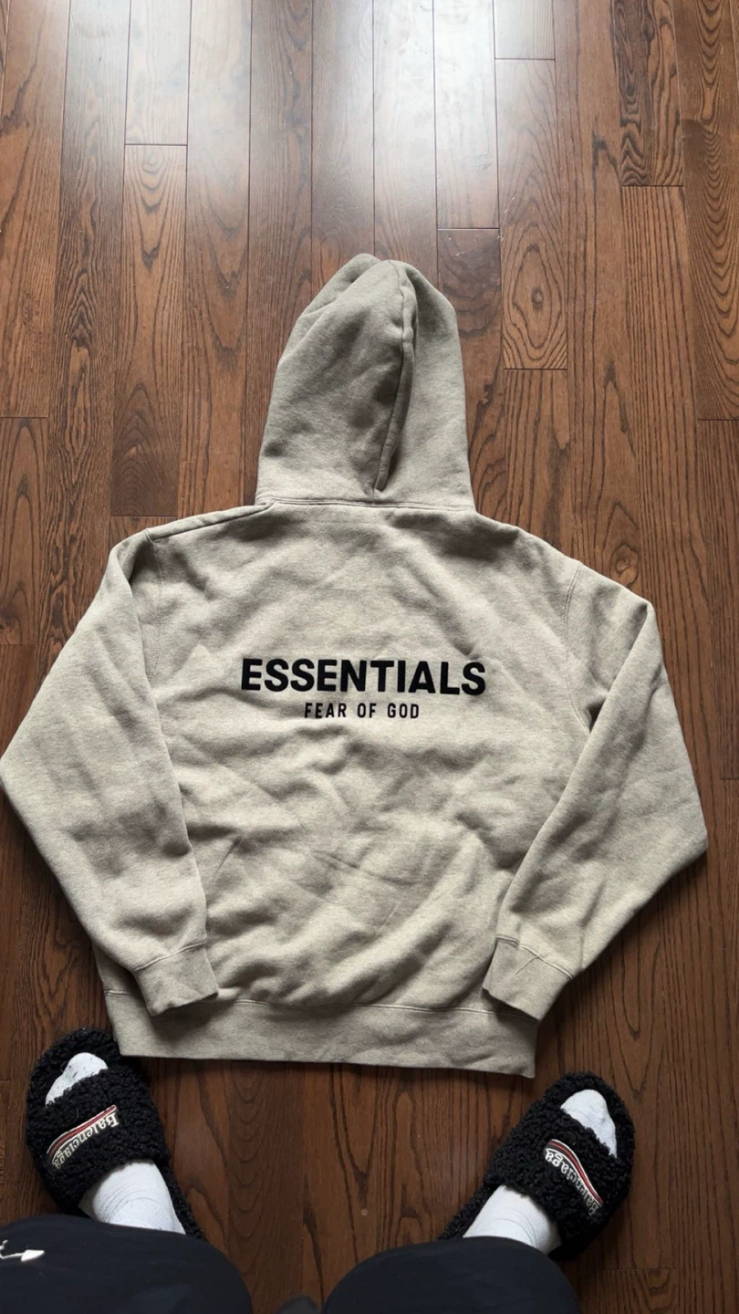 Grey Essentials Hoodie - photo 2