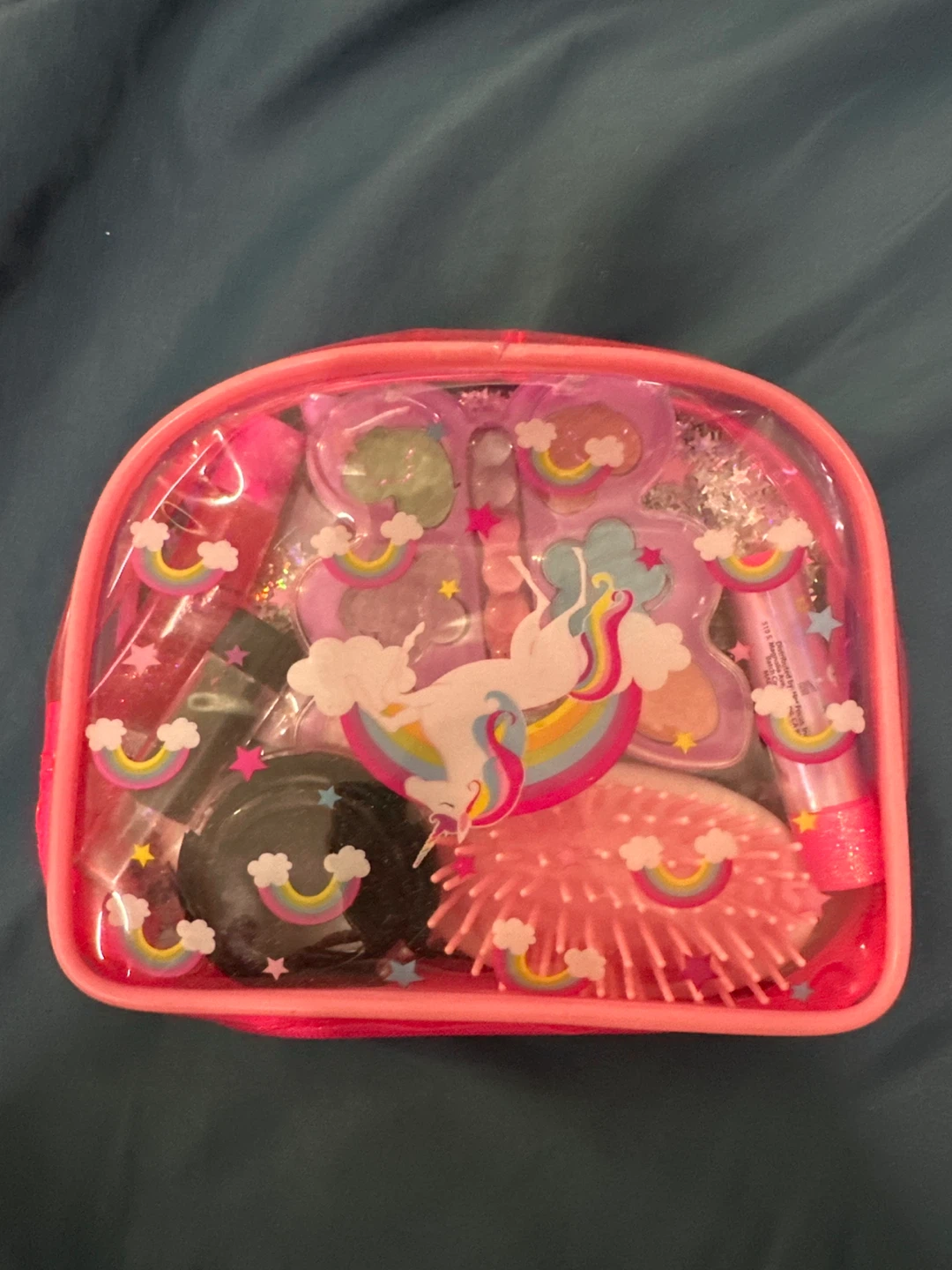 ⚽️ Kids Makeup Toy Set with Unicorn Bag