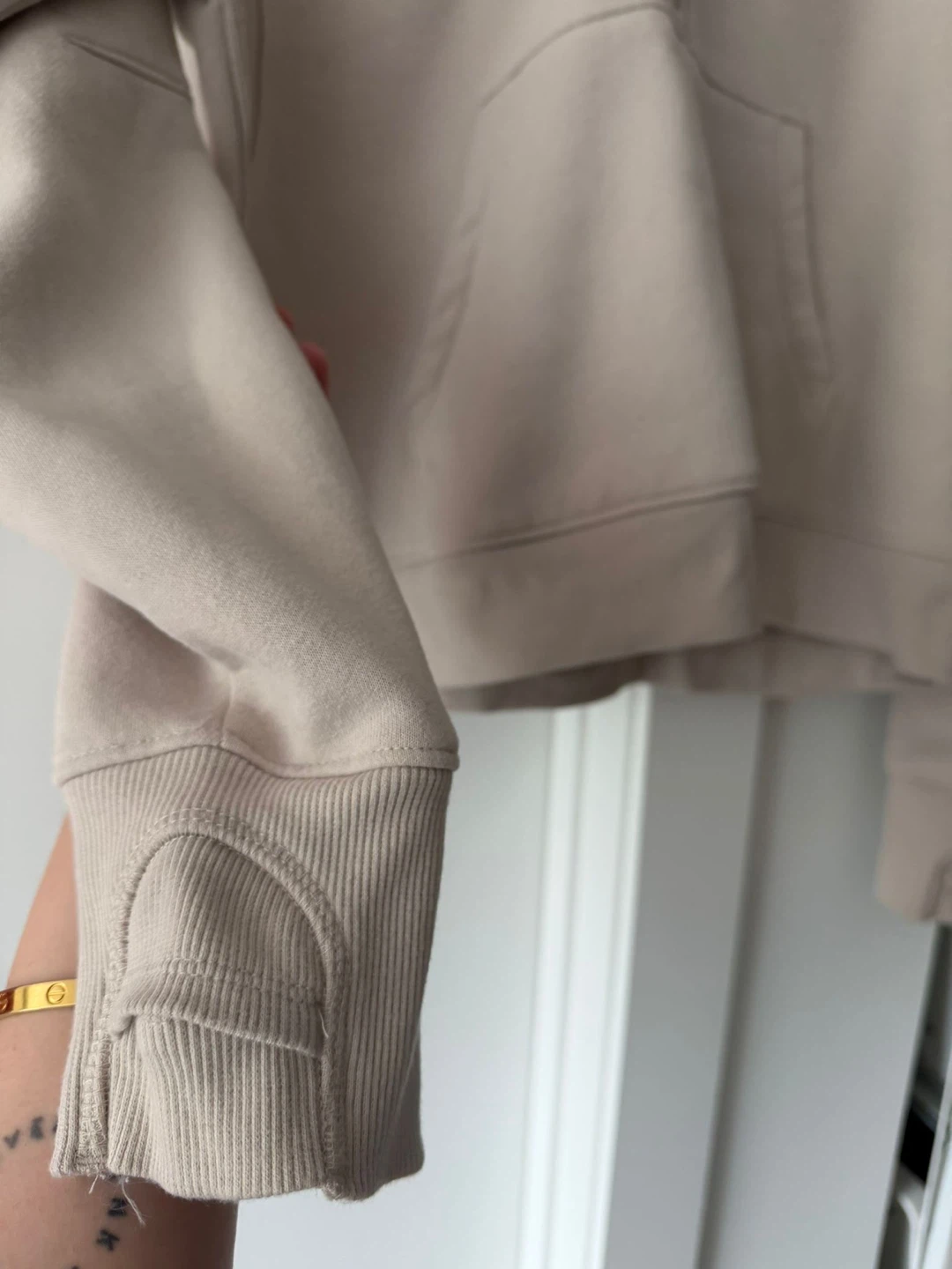 Lole Beige Half-Zip Hoodie - photo 2