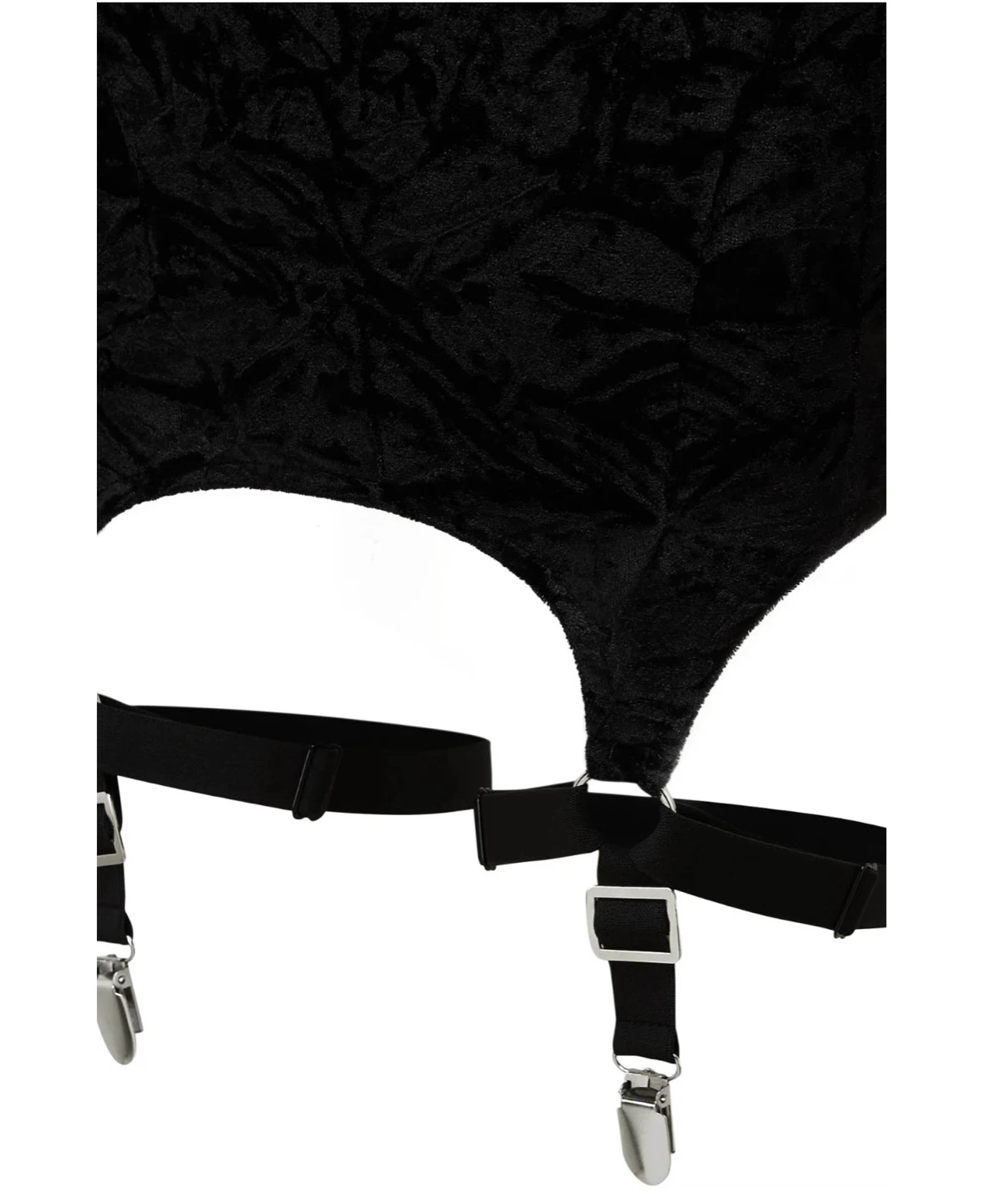 Killstar Black Velvet Garter Skirt - photo 4