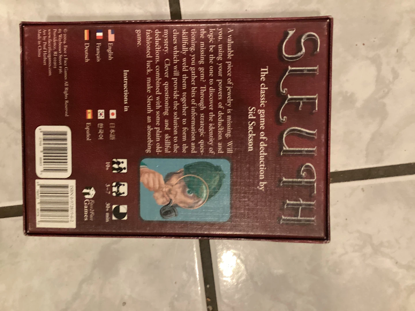 ⚽️Sleuth: The Classic Game of Deduction by Sid Sackson - photo 2