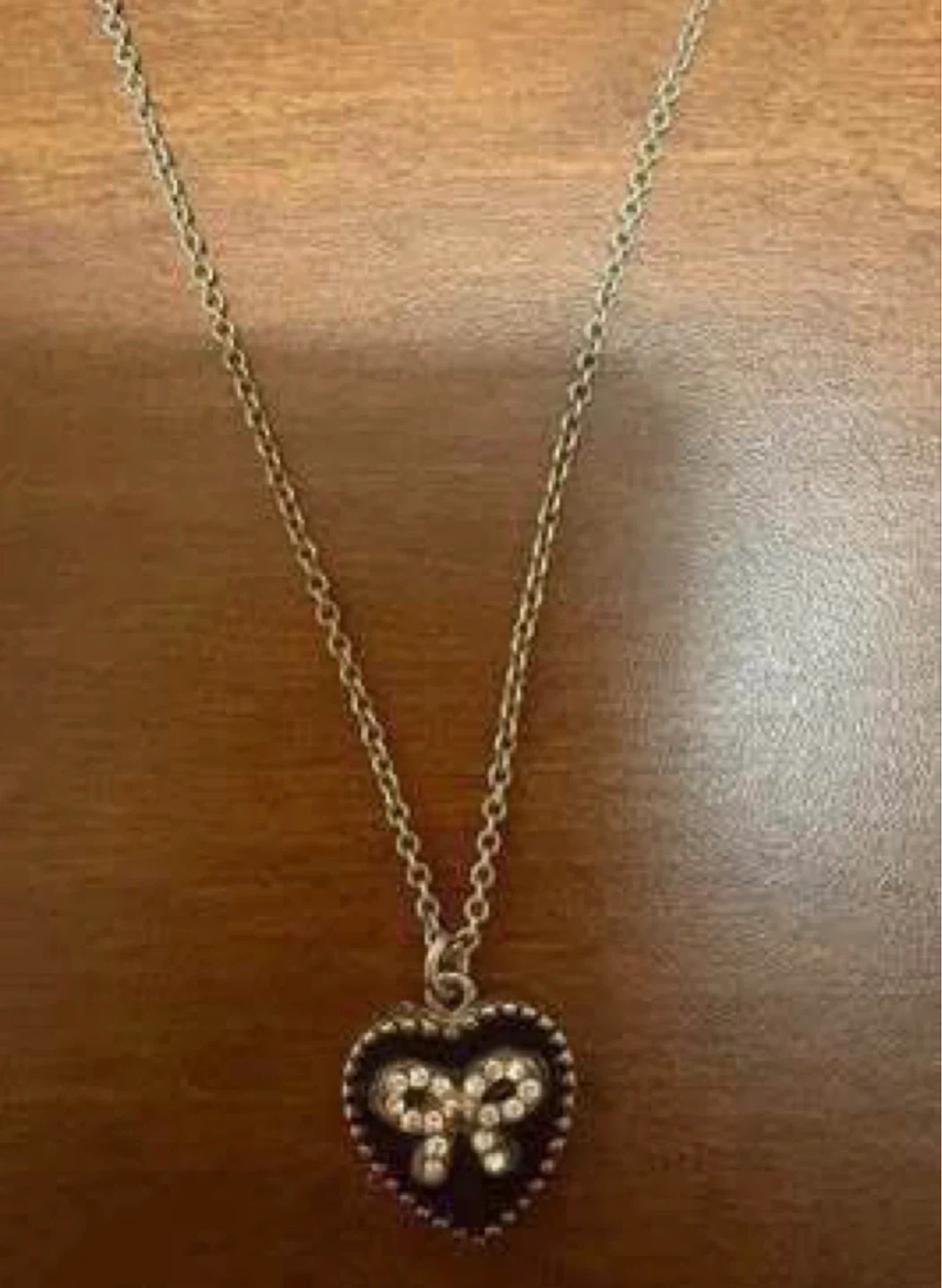 Heart necklace (New) (Giving away for FREE)