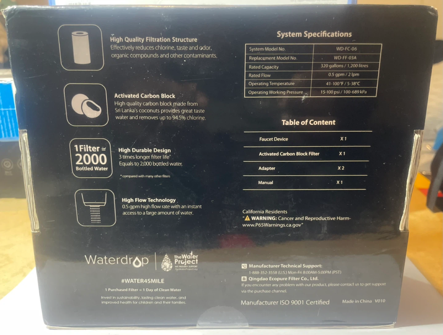 Stainless-steel Faucet Filtration System - photo 2
