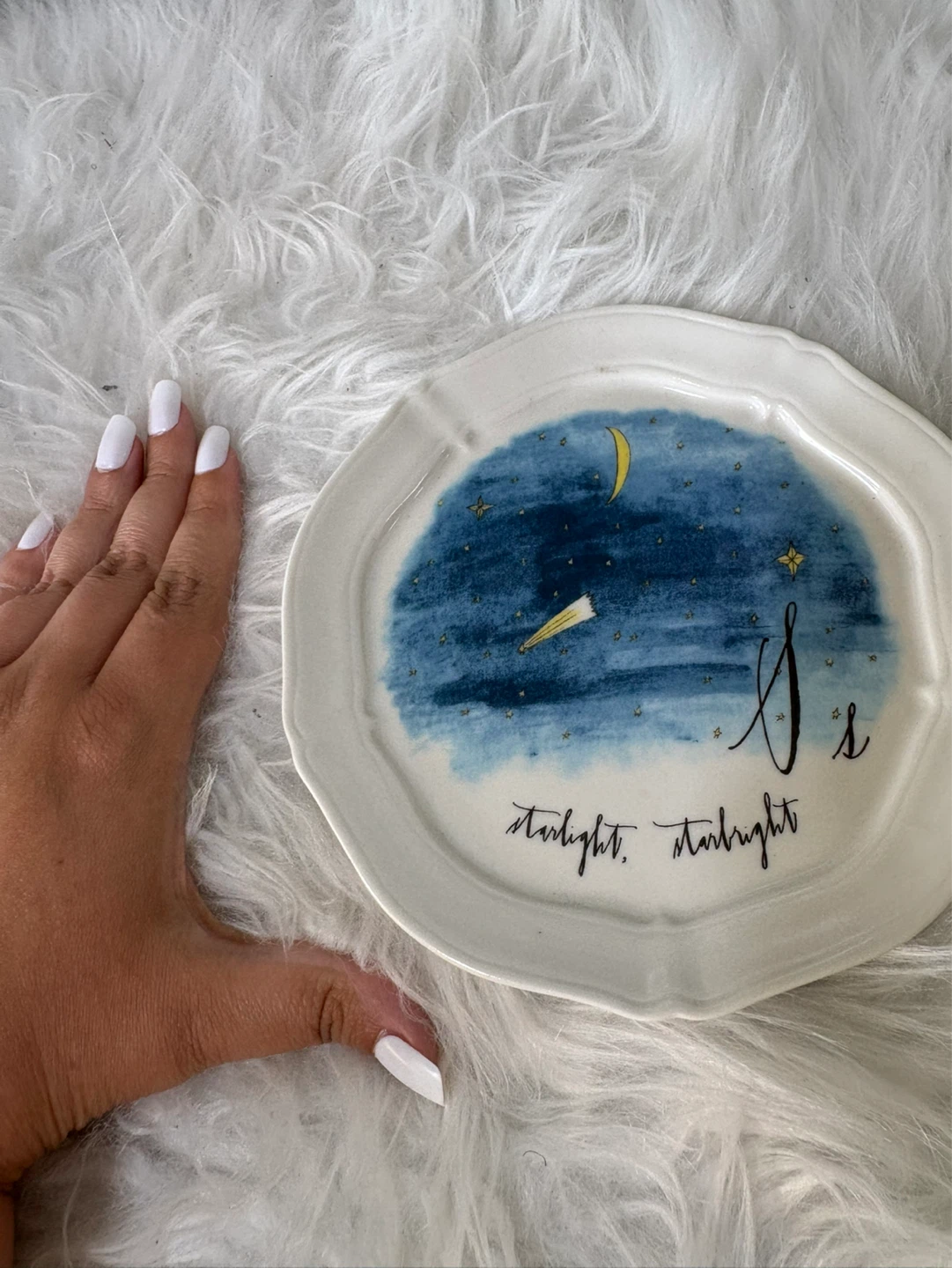 ⚽️Linea Carta by D'Mora Iyari "Starlight, Starlight" Plate - photo 3