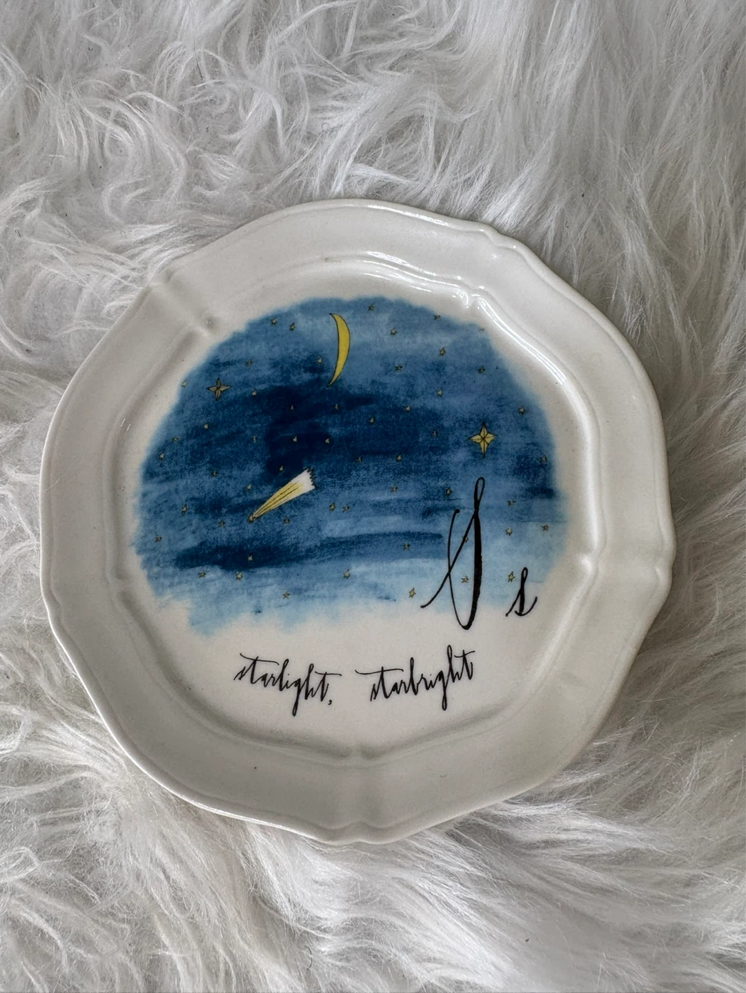 ⚽️Linea Carta by D'Mora Iyari "Starlight, Starlight" Plate