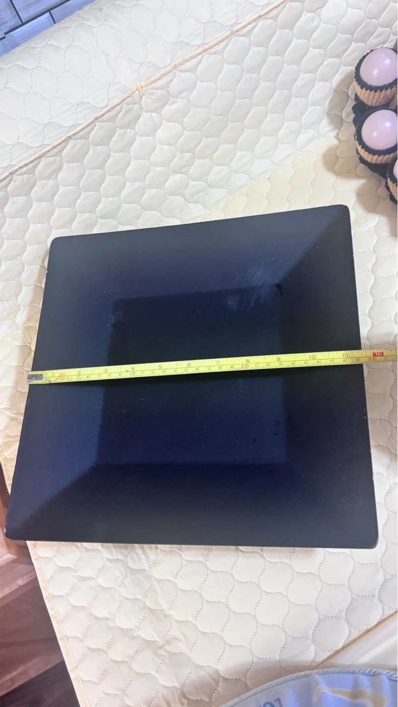 ⚽ Black Square Serving Platter - photo 4