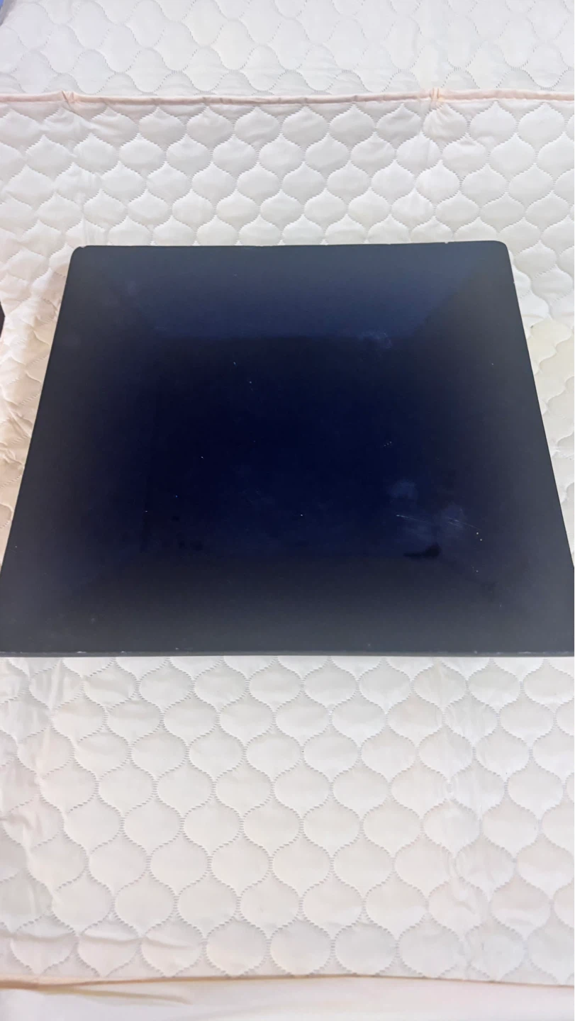 ⚽ Black Square Serving Platter - photo 2
