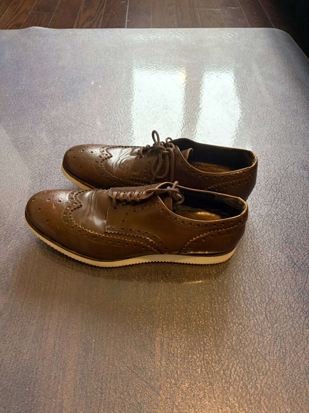 Paul Smith Wingtip (Brogue) Shoes - Size 10 - photo 4