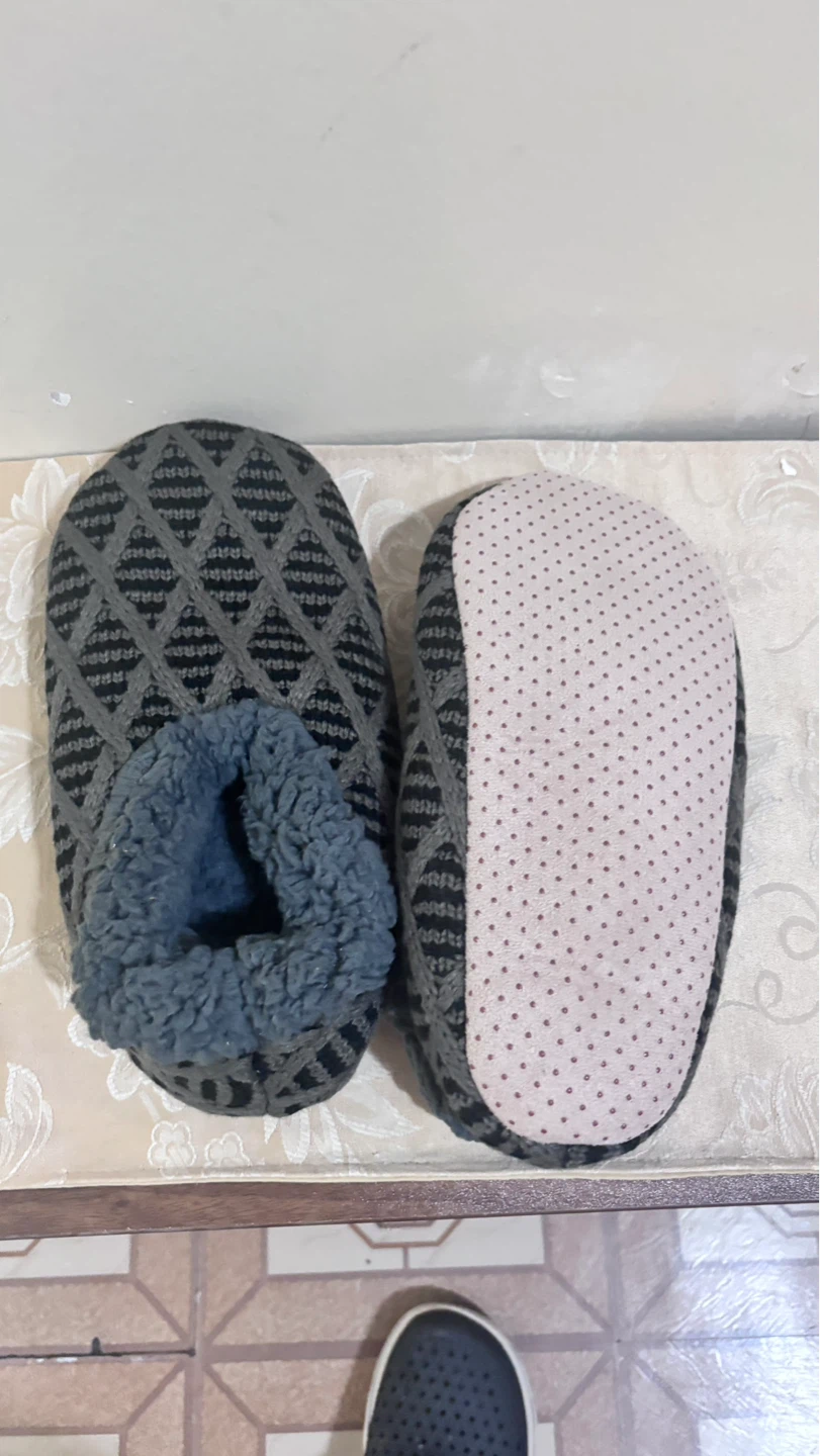 ⚽ Men's Knit House Slippers - photo 2