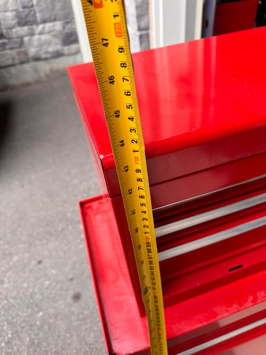 Two Waterloo Red Rolling Tool Chest - photo 3