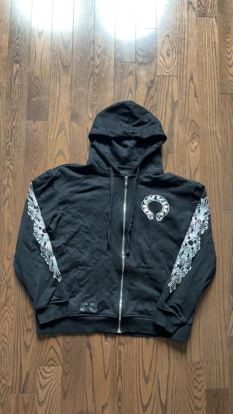 Chrome Hearts Zip Up Hoodie