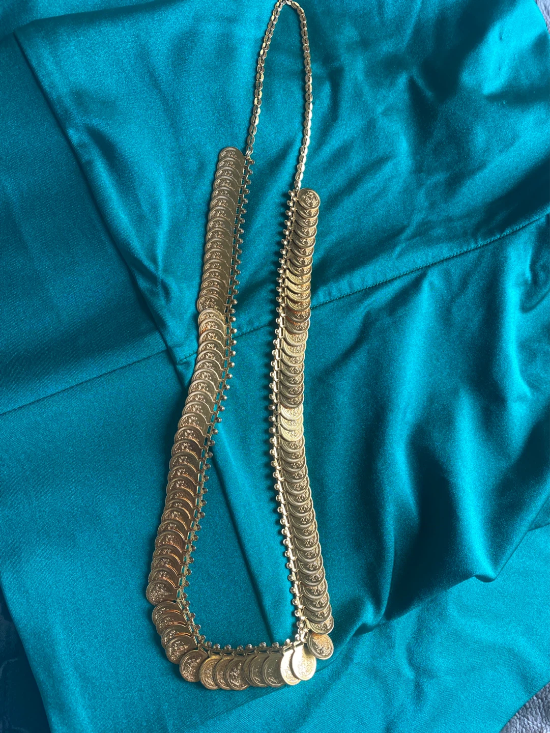 Gold Coin Necklace - photo 3