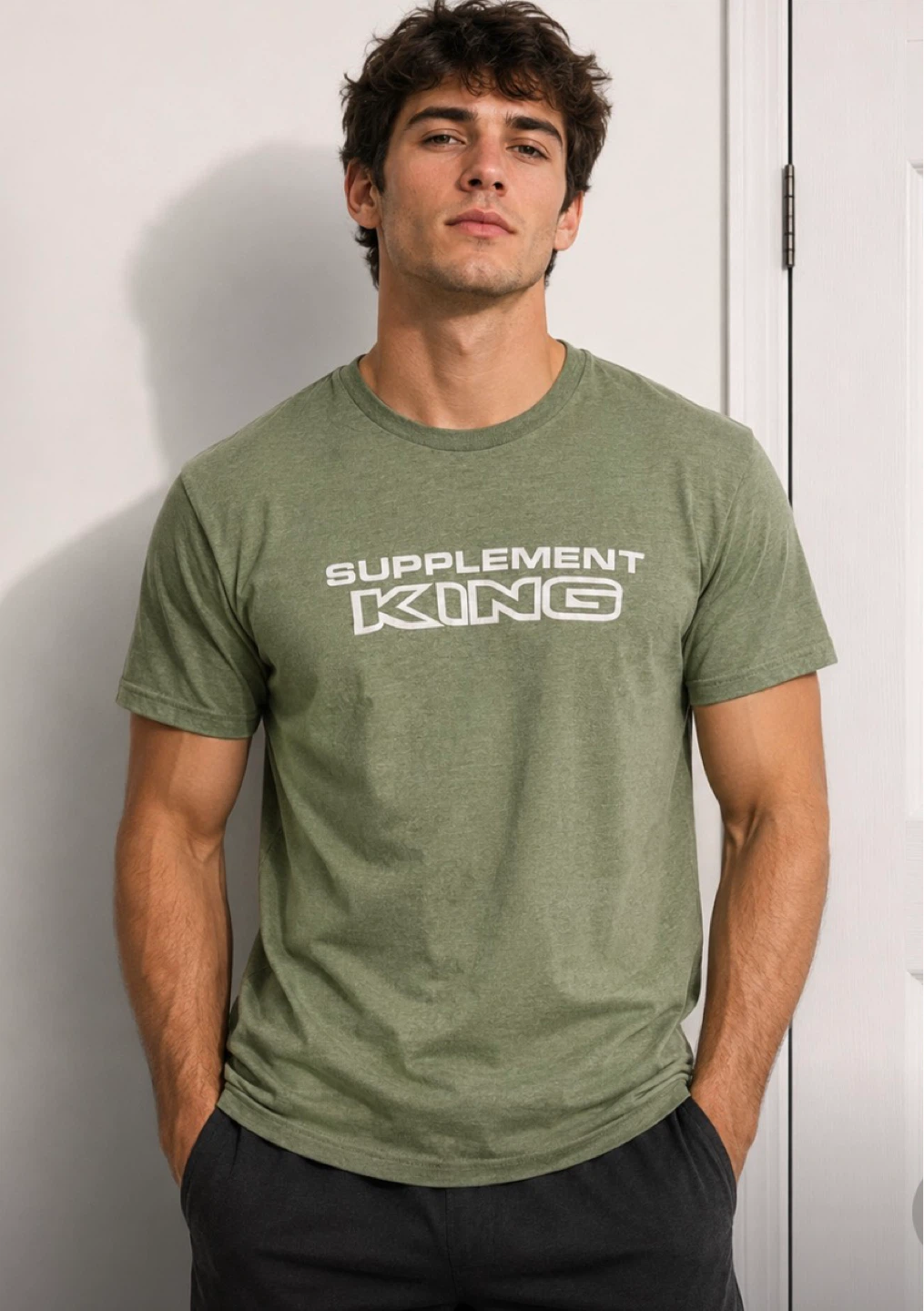 Supplement King T-Shirt XL Green