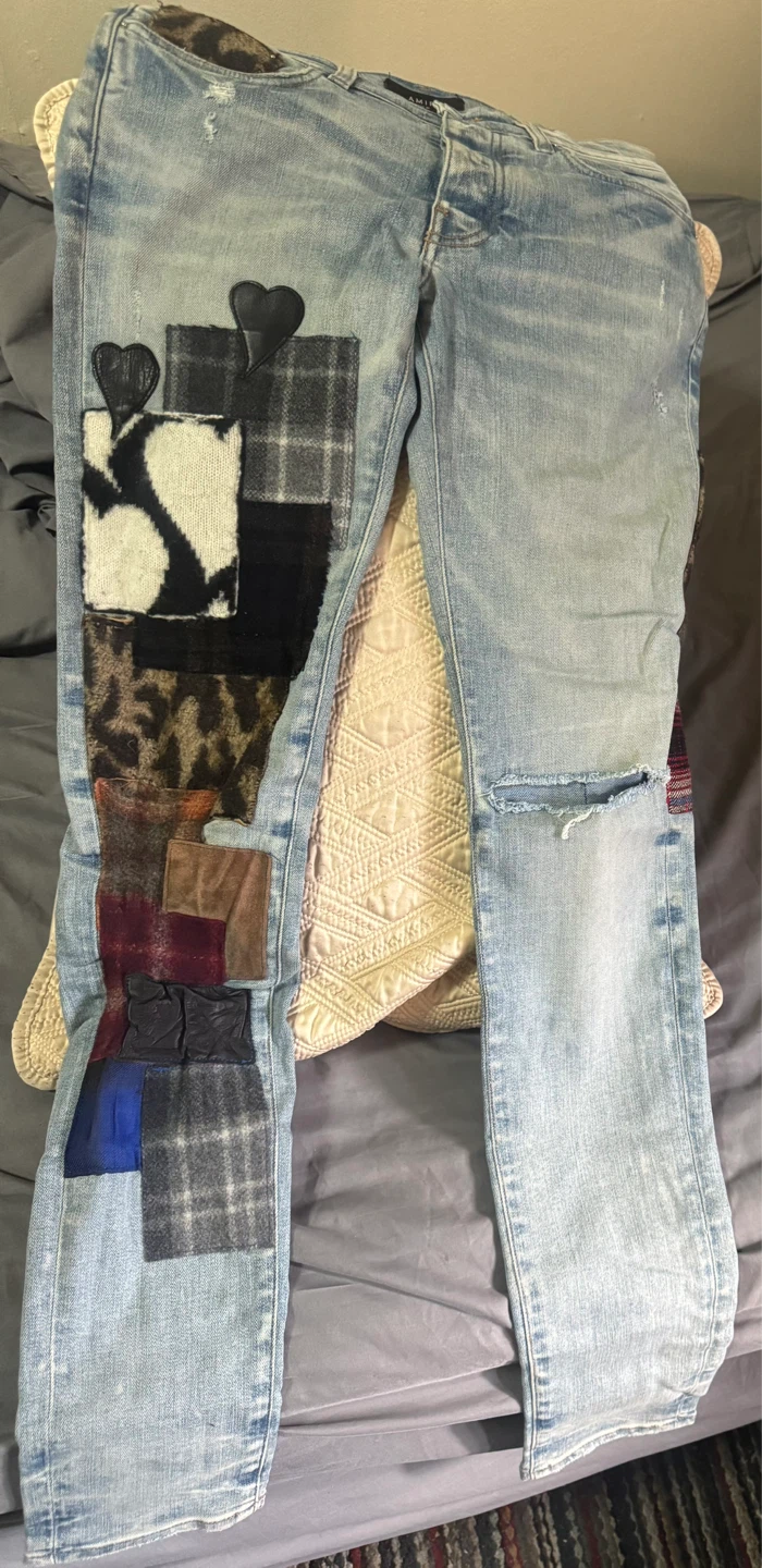 Amiri Patchwork Jeans