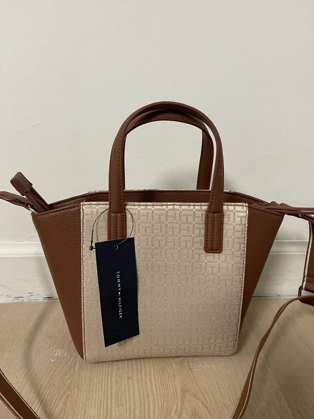Tommy Hilfiger Monogram Mini Tote Bag - photo 2
