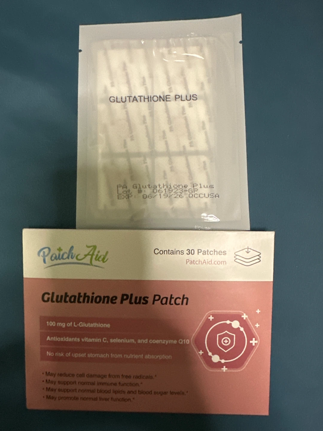 ⚽️ PatchAid Glutathione Plus Patches - 30 Count