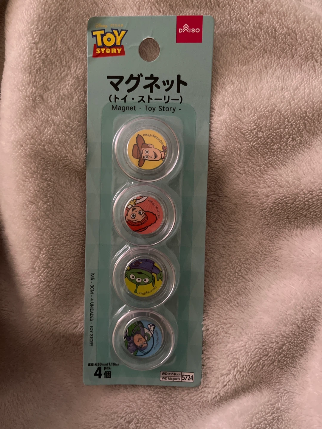 ⚽️Daiso Toy Story Magnets (Set of 4)