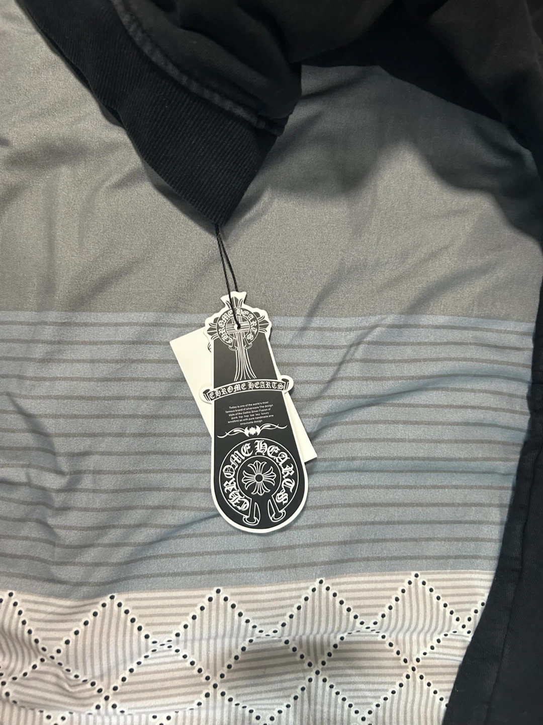 Chrome Hearts Black Zip-Up Hoodie - photo 5