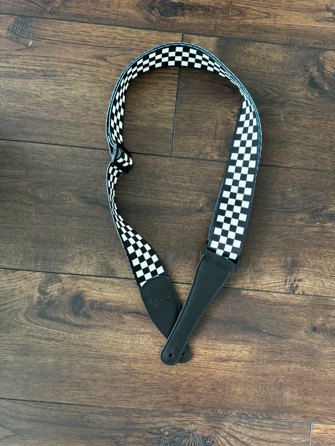 Checkered Guitar Strap