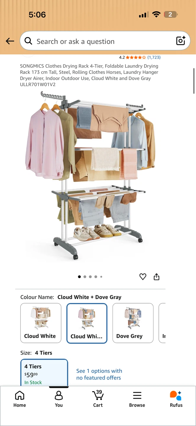 Drying Rack clothes