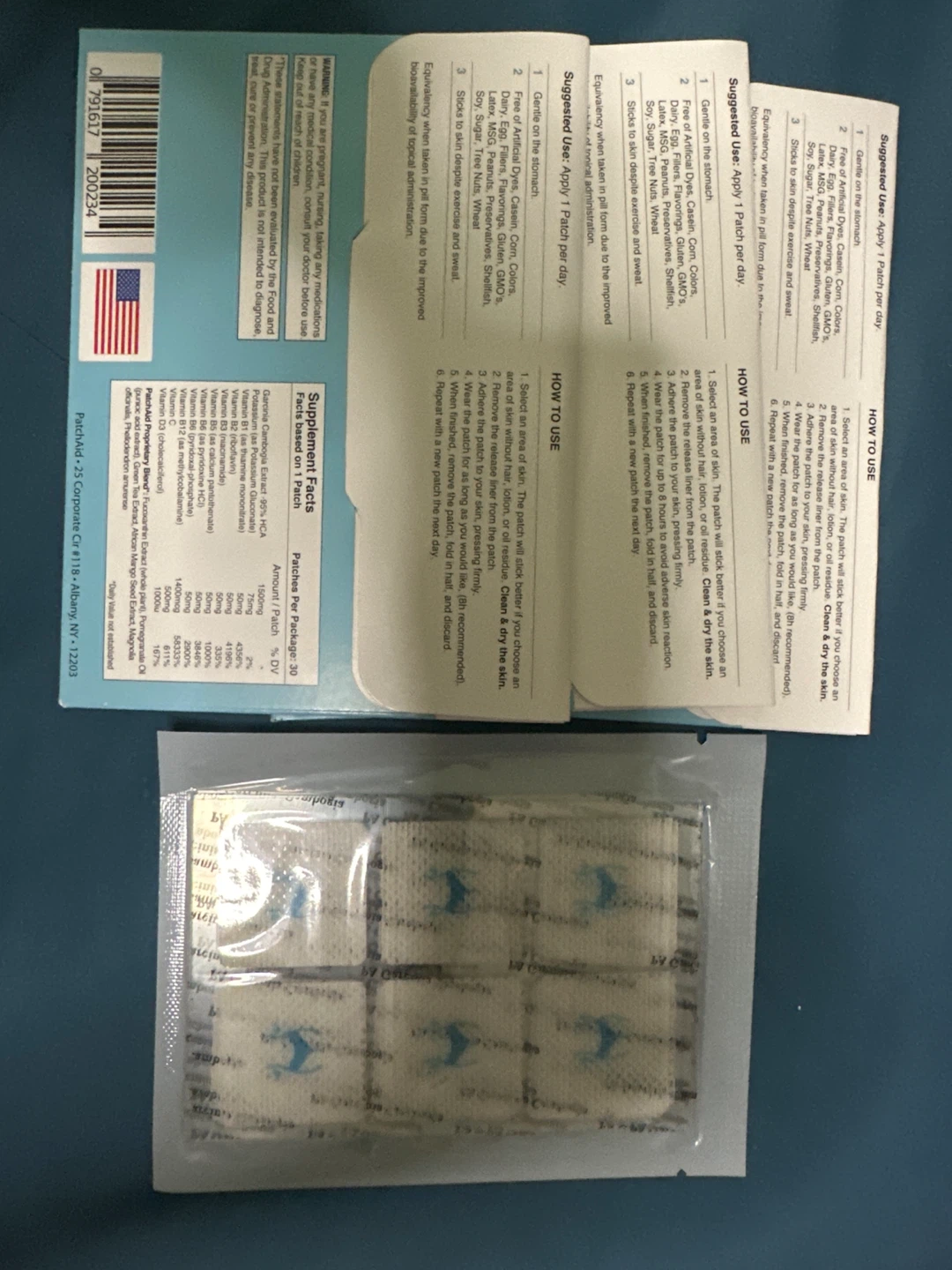 ⚽️ Patch Aid Metabolism Plus Patch with Garcinia Cambogia - photo 2