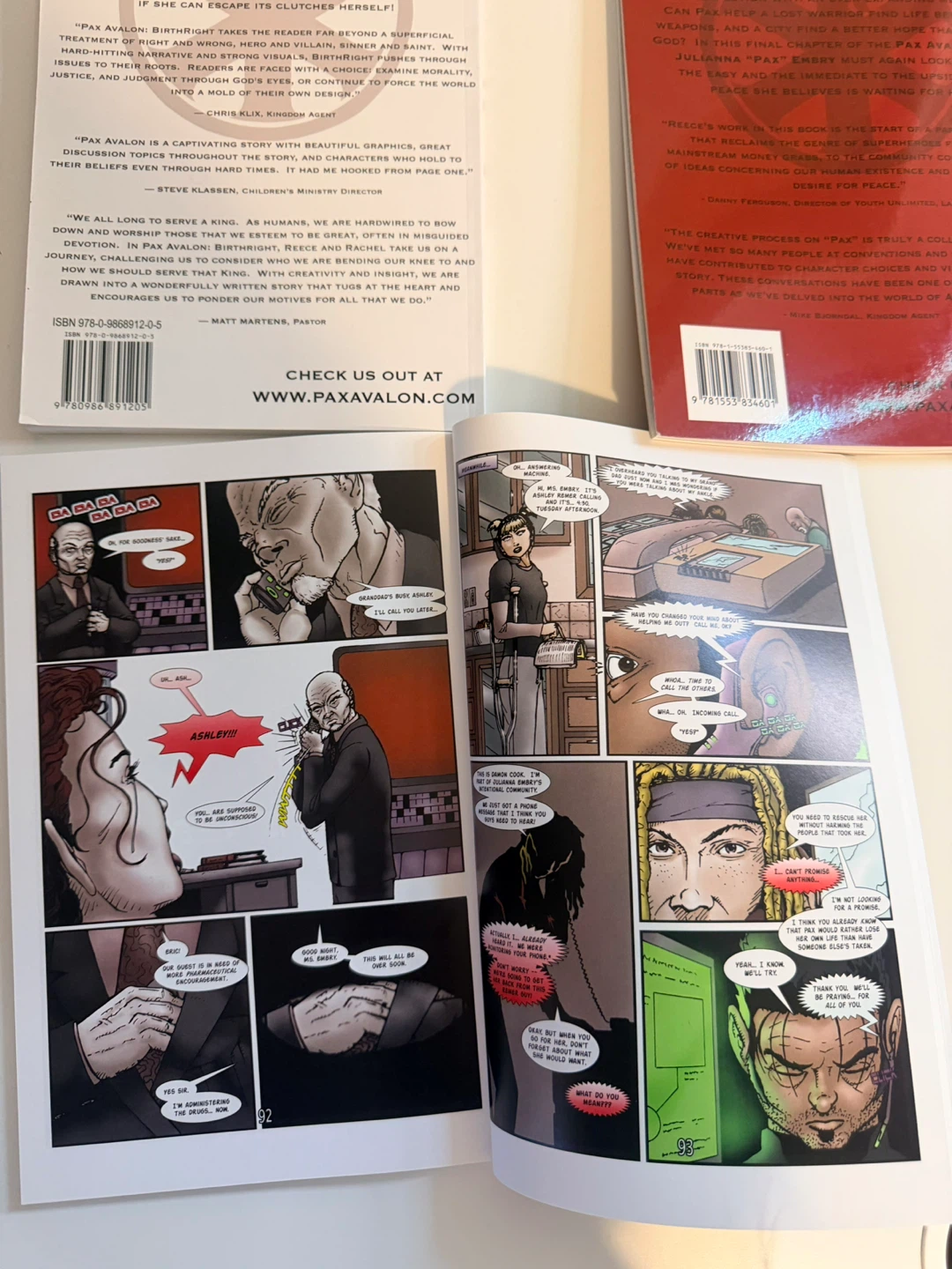 Pax Avalon Birthright Comic Book - photo 2