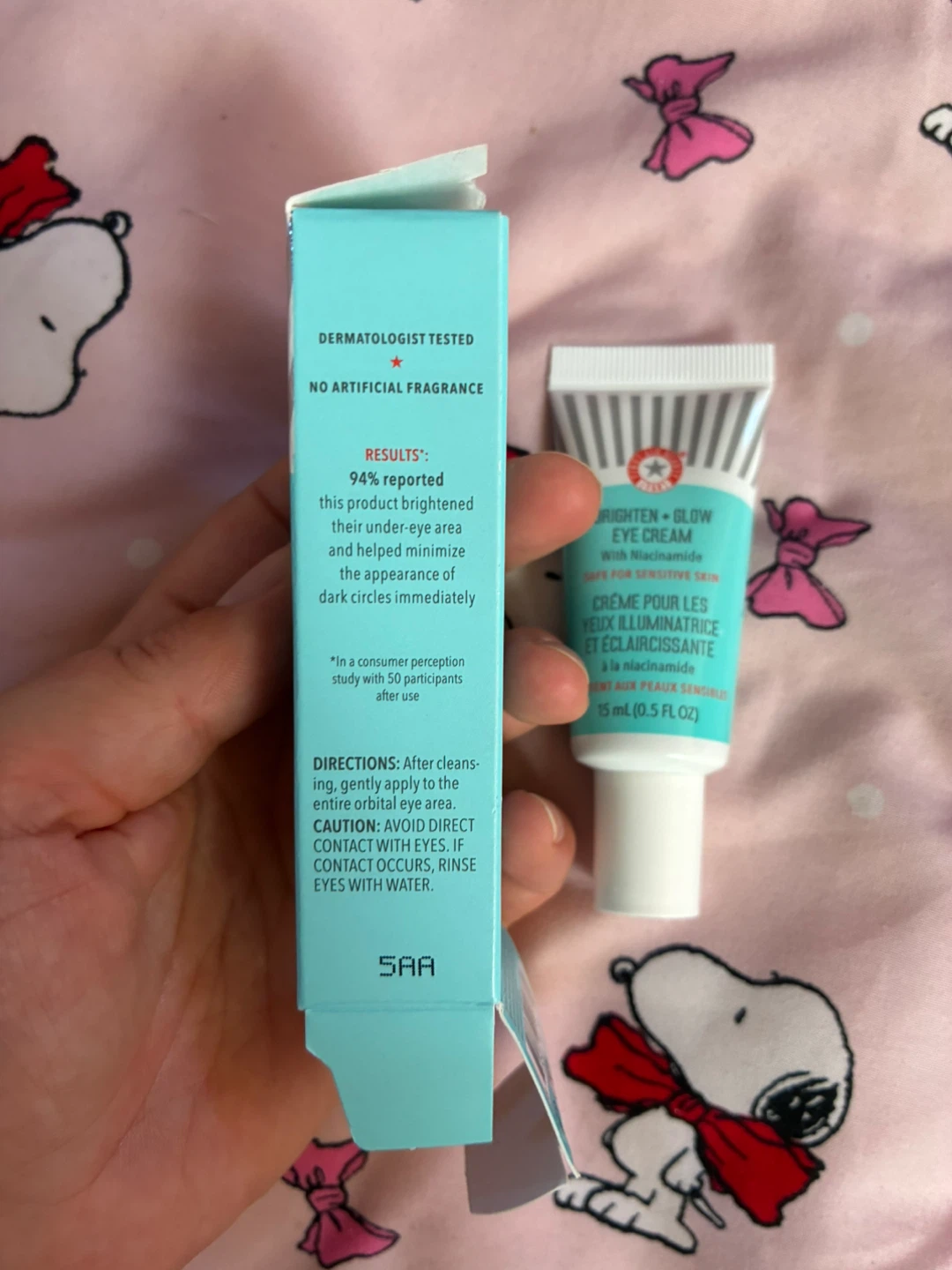 First Aid Beauty Brighten + Glow Eye Cream - photo 3