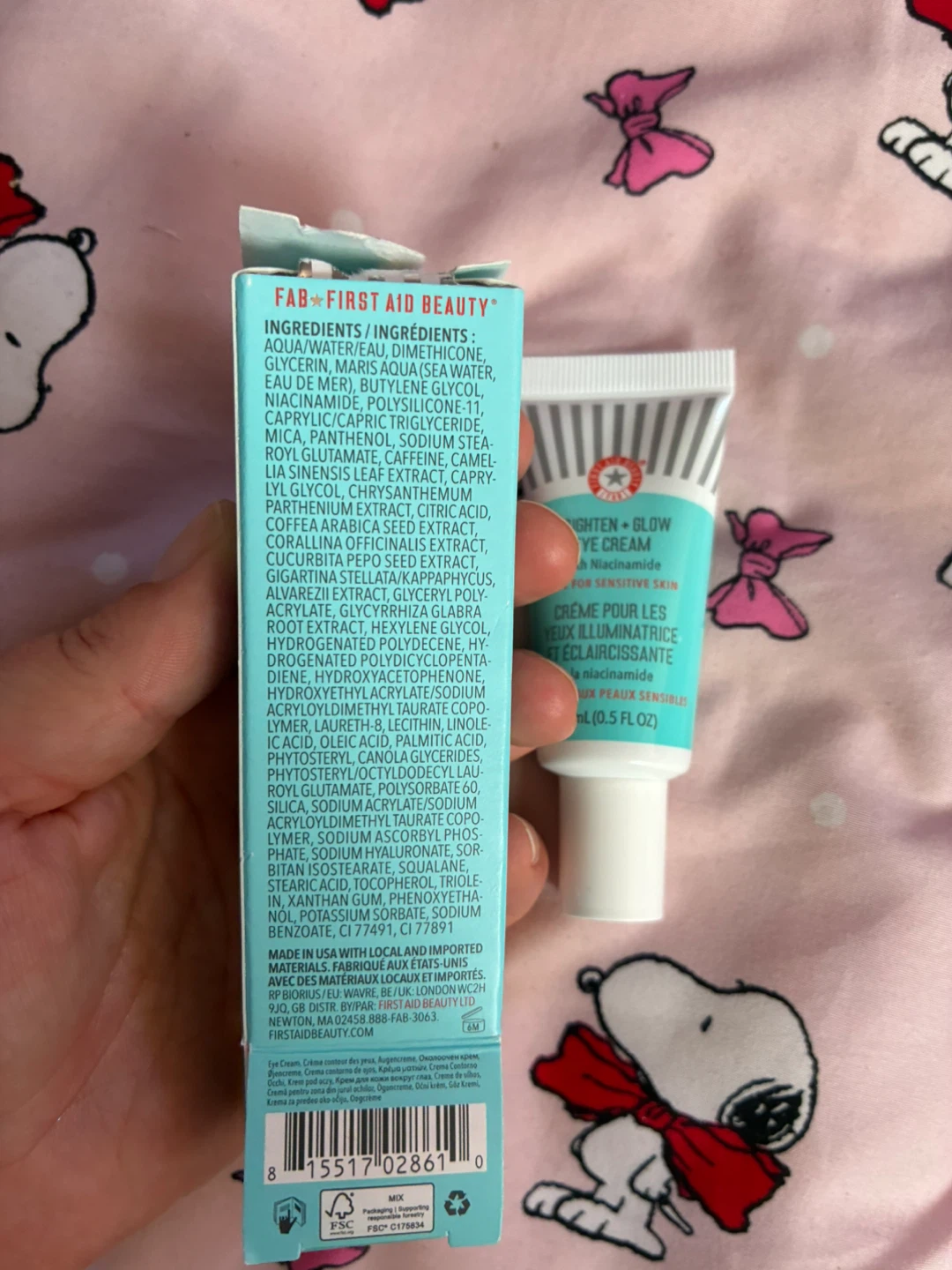 First Aid Beauty Brighten + Glow Eye Cream - photo 4