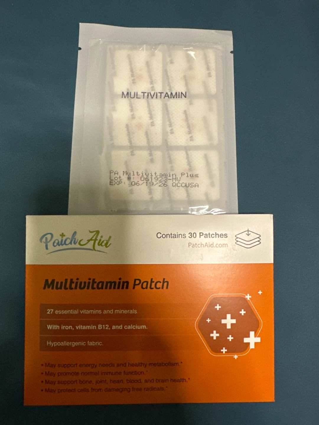 ⚽️ Patch Aid Multivitamin Plus Patches - 30 Count