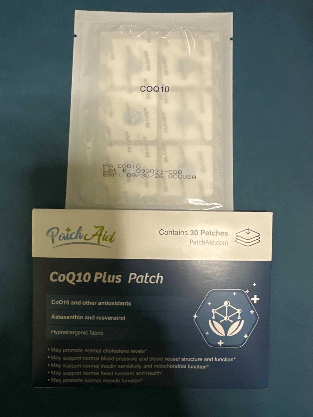 ⚽️ PatchAid CoQ10 Plus Patch 30 Patches